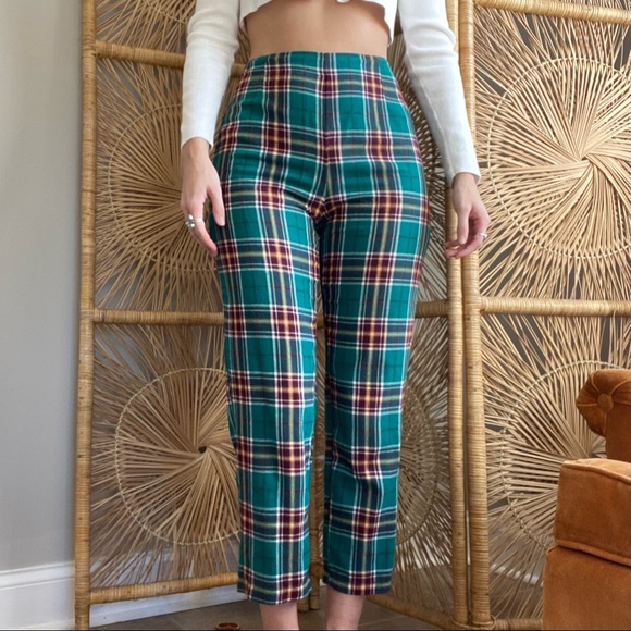 Verge Girl Pants & Jumpsuits Verge Girl Plaid Pants Poshmark